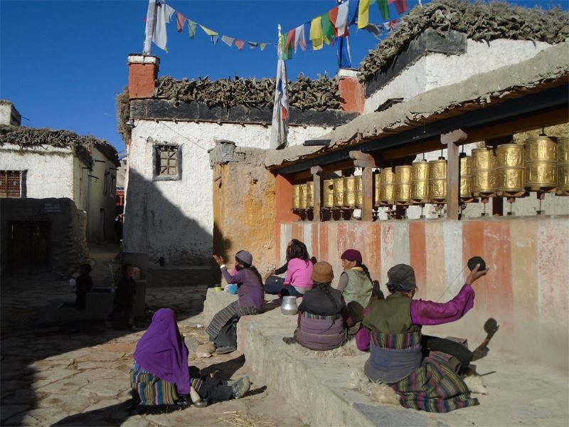 Royal Mustang Tour By Helicopter And Private Jeeps