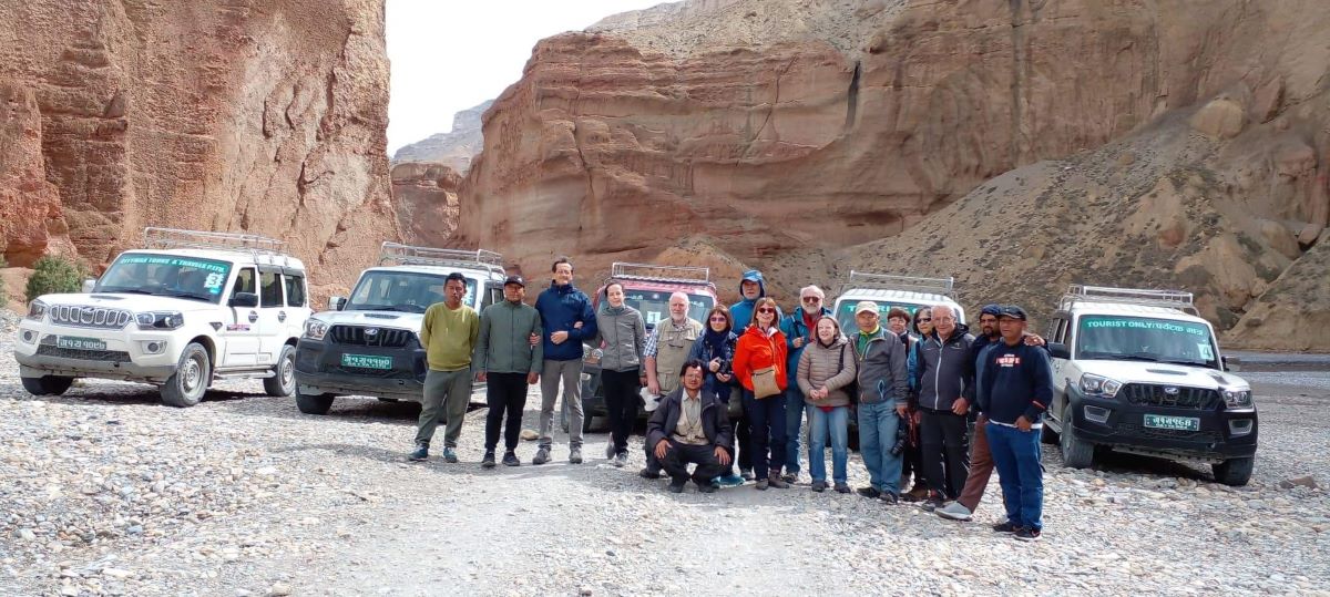 Royal Mustang Tour By Helicopter And Private Jeeps